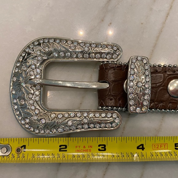 Kids Rhinestone Belt - Picture 3 of 5